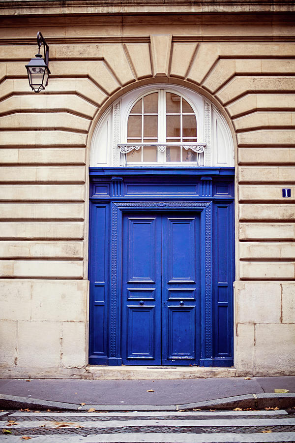 Bluebird - Doors in Paris Photograph by Melanie Alexandra Price