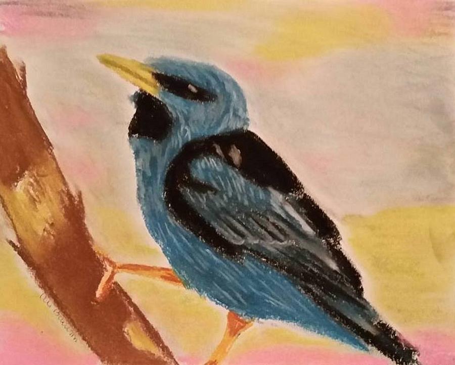 Bluebird in Paradise Pastel by Ali Baucom
