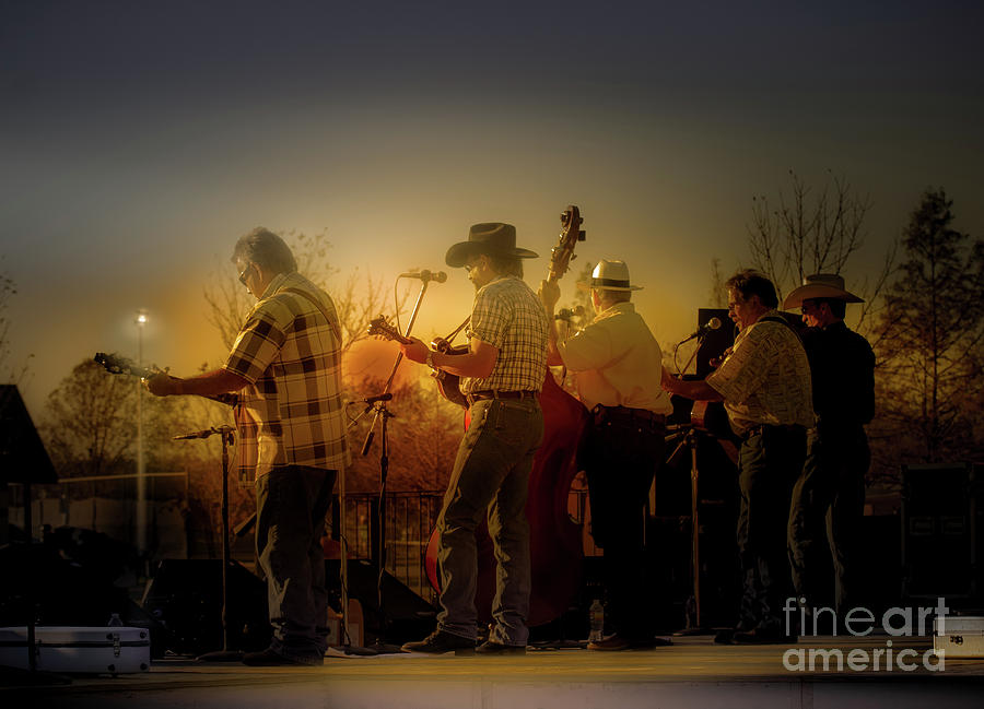 Bluegrass Evening - Backstage Photograph by Robert Frederick