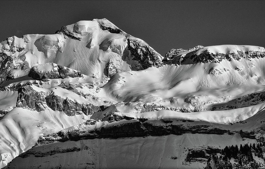 Mountain Photograph - Bluemlisalp Switzerland by Luke Golobitsh