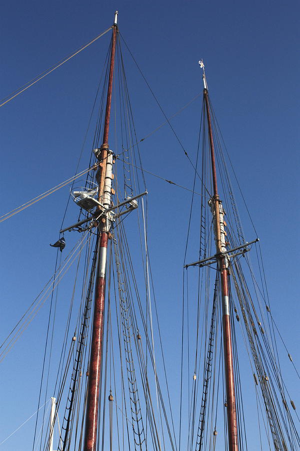 Bluenose 2 masts Photograph by David Matthews