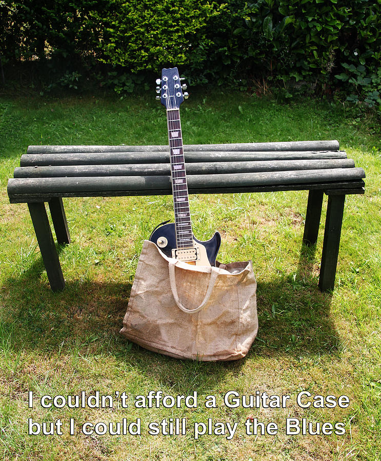 Guitar blues    Photograph by Tom Conway