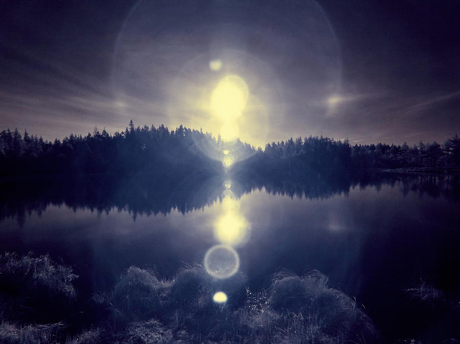 Finland Photograph - Blues of the Spheres by Jouko Lehto