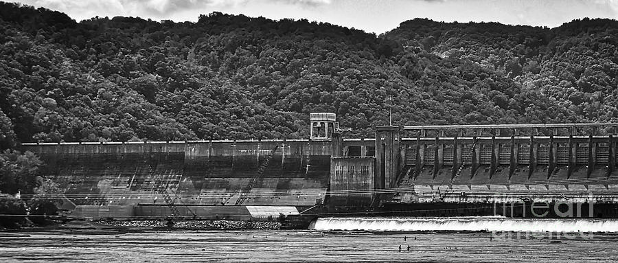 Bluestone Dam Hinton West Virginia Photograph by Kerri Farley