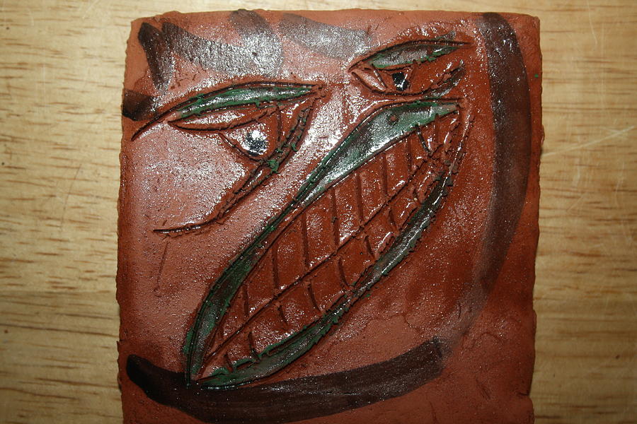 Bluff - Tile Ceramic Art by Gloria Ssali