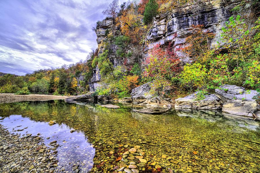 Bluffs of the Buffalo River Photograph by JC Findley