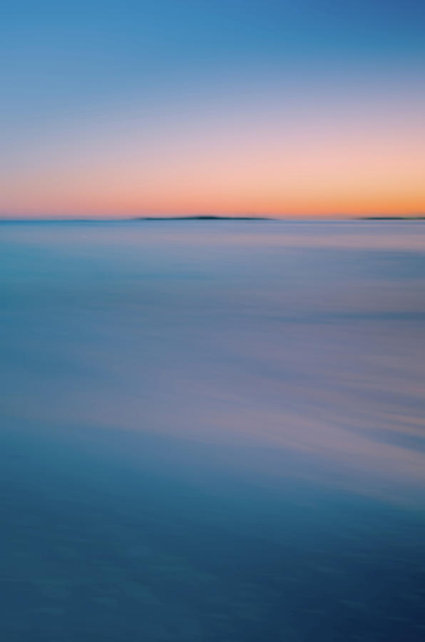 Blurry Ocean Sunrise Photograph by Anthony Doudt