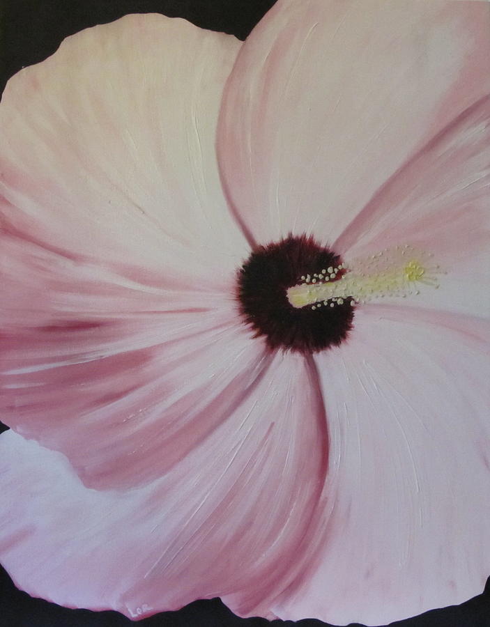 Blush Painting by Lorraine Centrella