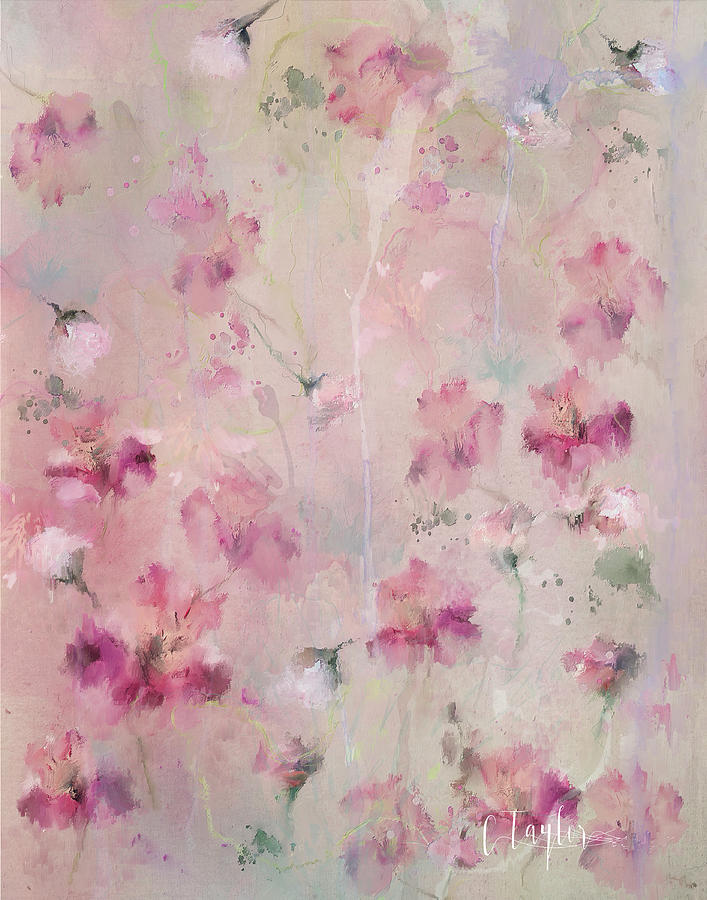 Flower Mixed Media - Blushed by Colleen Taylor