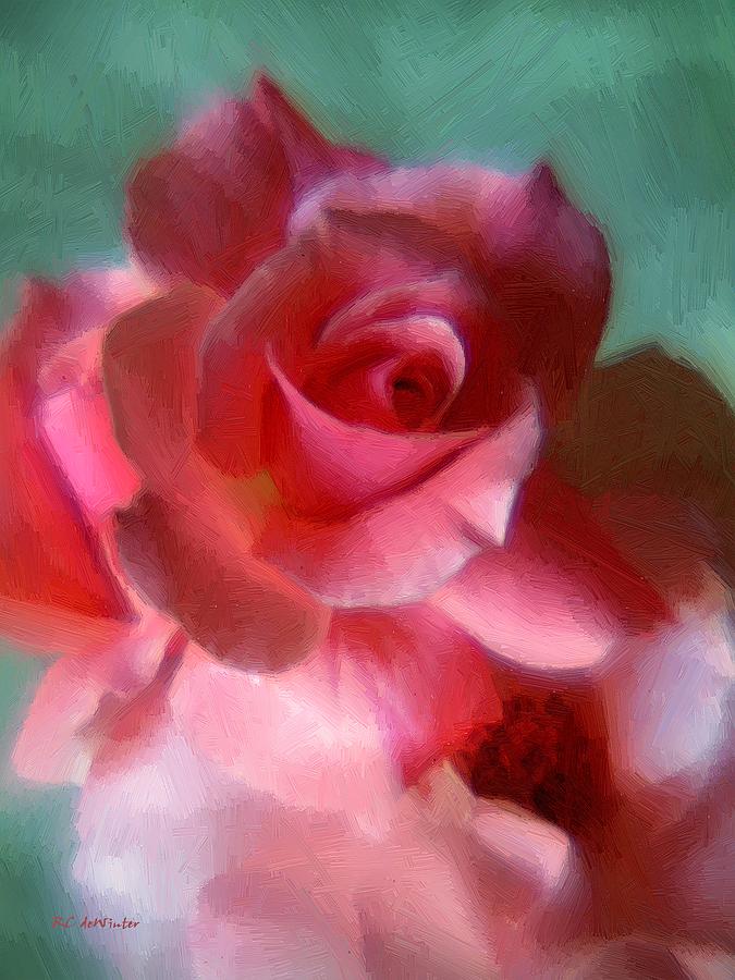 Blushing Maidens Painting by RC DeWinter