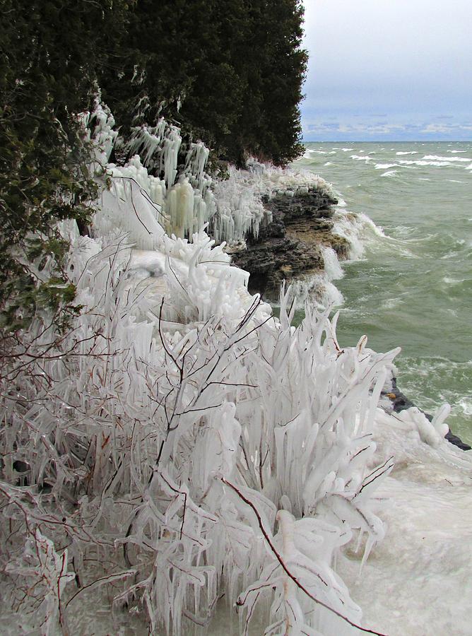 Blustery Lake Michigan Day by Greta Larson Photography Blustery Lake Michigan Day by Greta Larson Photography