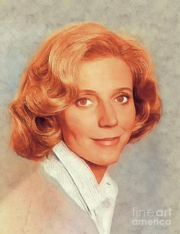 Blythe Danner, Vintage Actress Painting