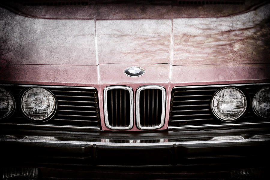 BMW 635CSI Grille -1733ac Photograph by Jill Reger
