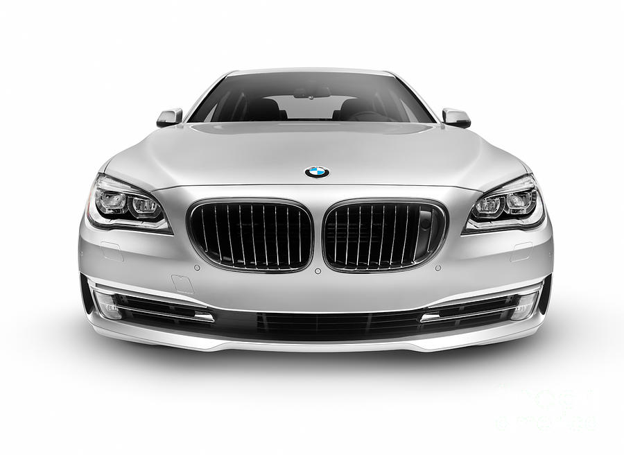 BMW 7 series 750Li Individual luxury car front view Photograph by Maxim Images Exquisite Prints