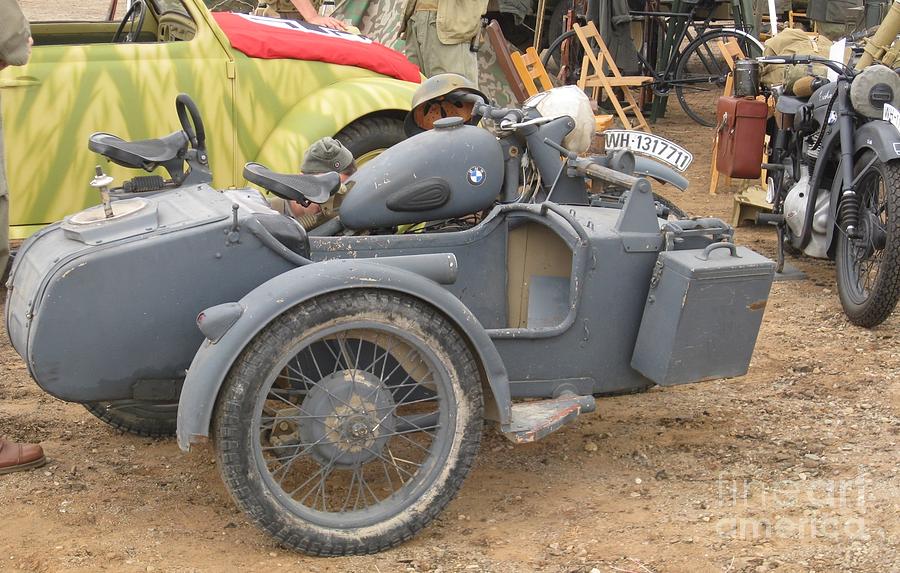 BMW Cycle and Sidecar Photograph by Marta Robin Gaughen - Fine Art America