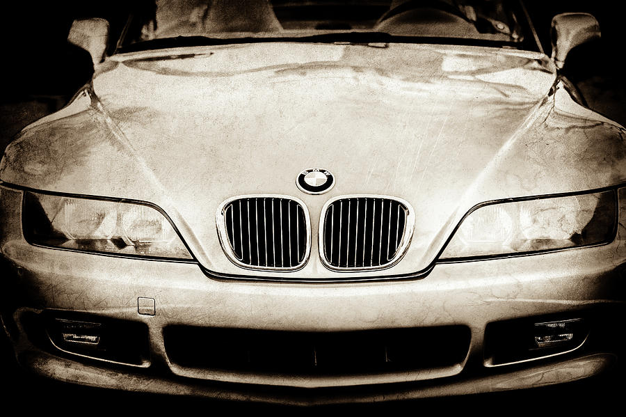 BMW Grille -1119s Photograph by Jill Reger