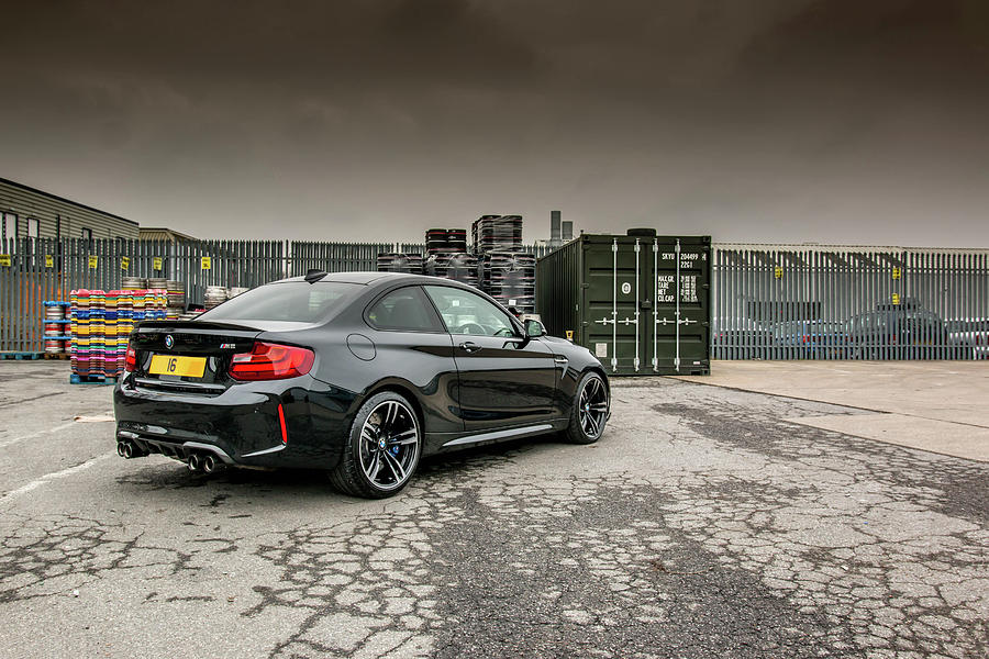 BMW M2 Black Photograph by Roger Lighterness