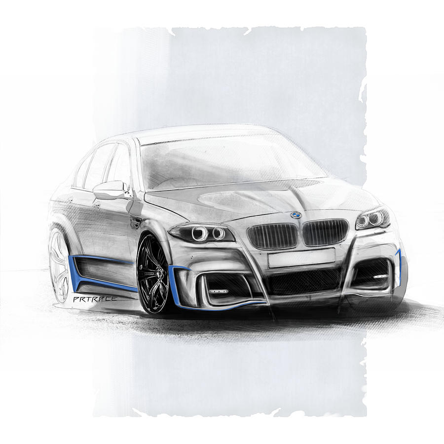 Рисунок bmw m5