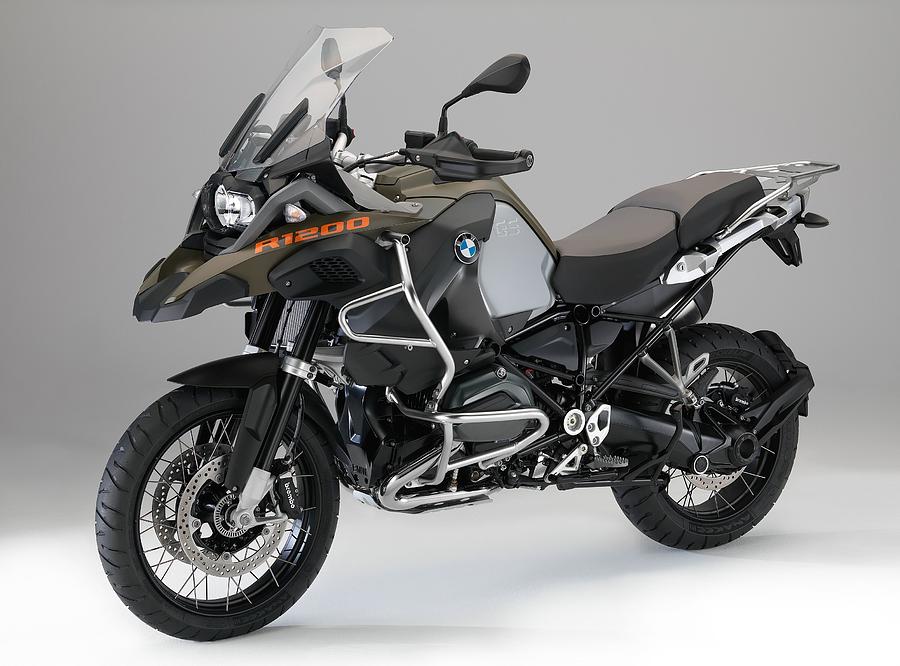 Bicycle Digital Art - Bmw R1200gs by Super Lovely