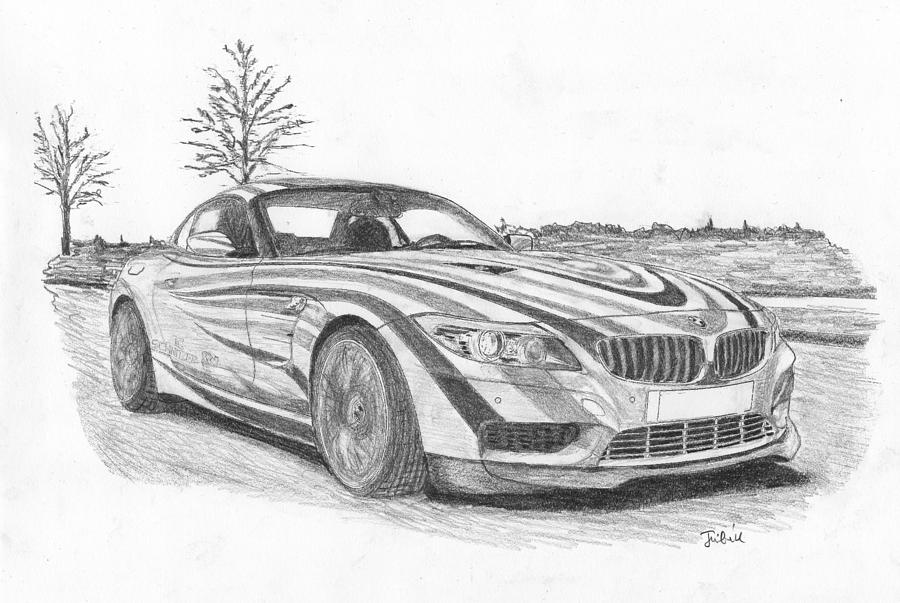 Bmw Car Drawing - Luxury Car and Motorcycle Brands