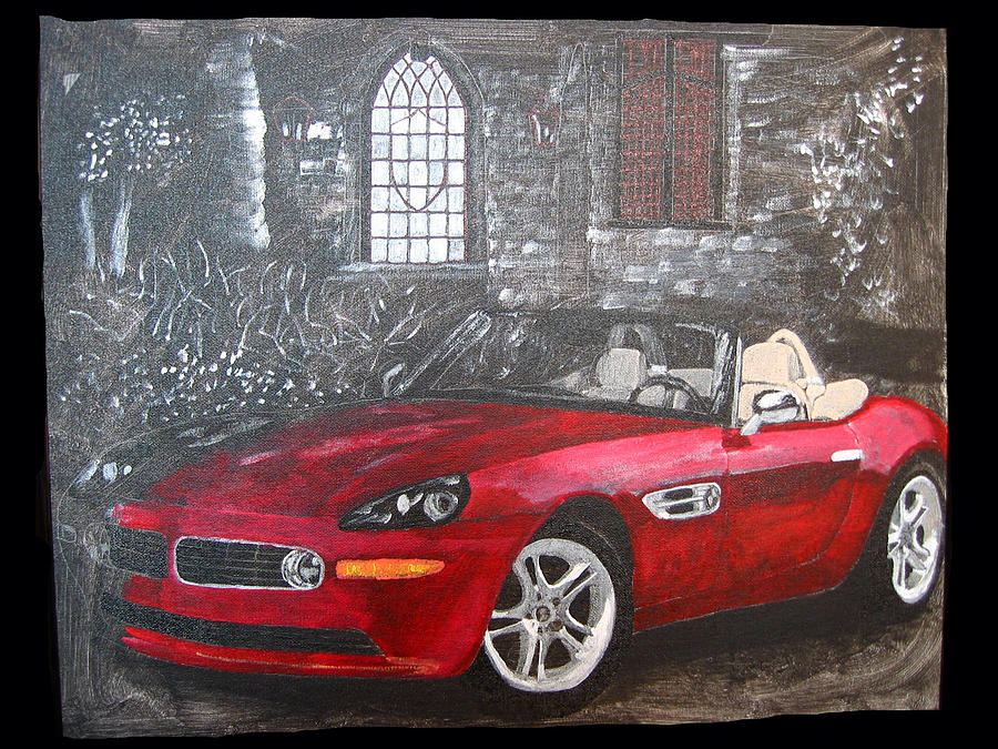 Bmw Z8 Painting by Richard Le Page