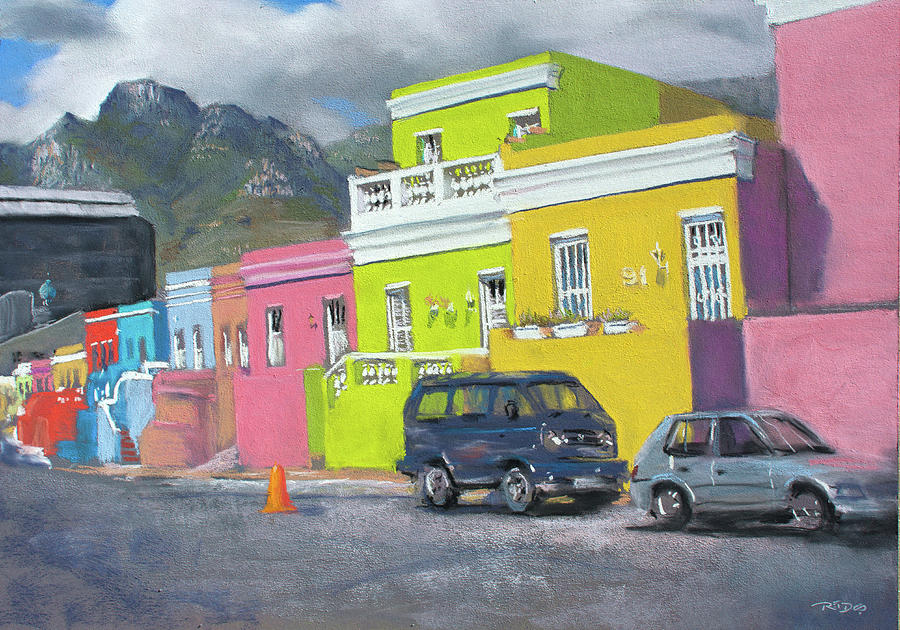 Bo Kaap Painting by Christopher Reid
