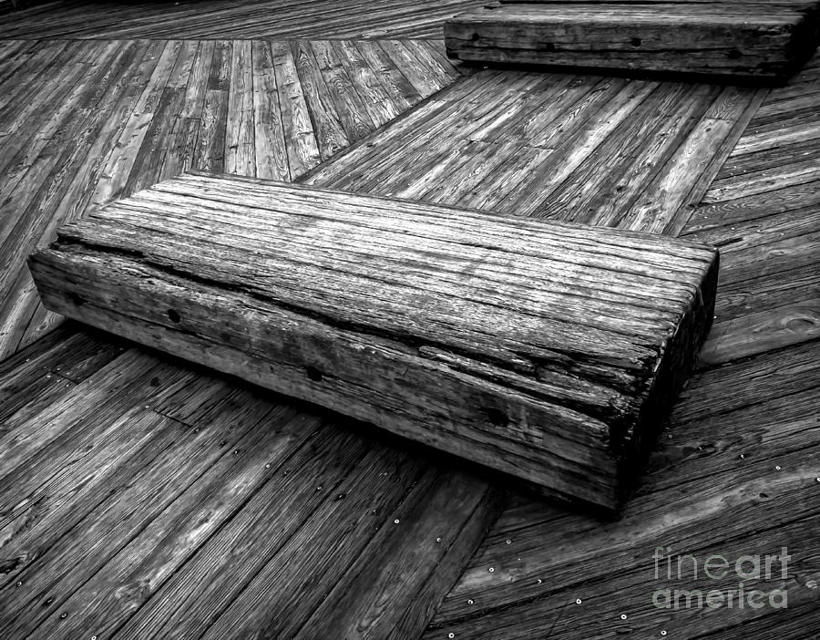 Boardwalk and Benches 3 Photograph by James Aiken