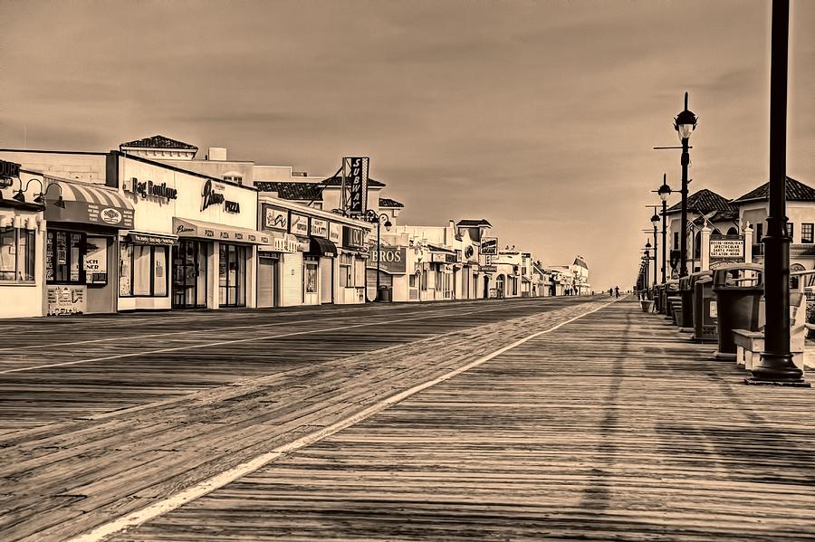 Ocean City Nj Photograph - Boardwalk by John Loreaux