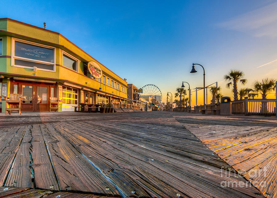 Boardwalk Sunrise Photograph