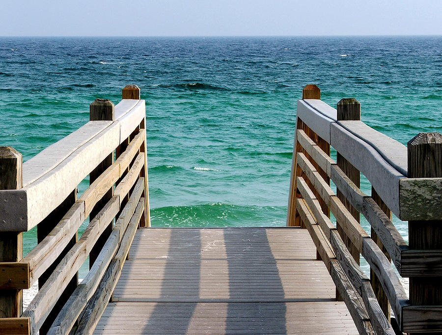 Boardwalk to Paradise Photograph by Robert Meanor