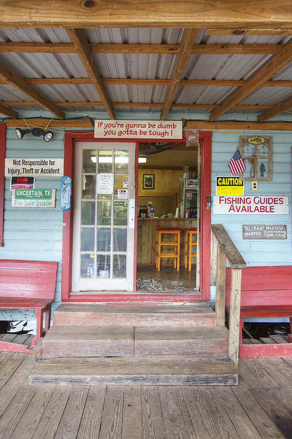 Boat and Bait Shop at Caddo Lake 1 Photograph by Rob Greebon - Fine Art ...