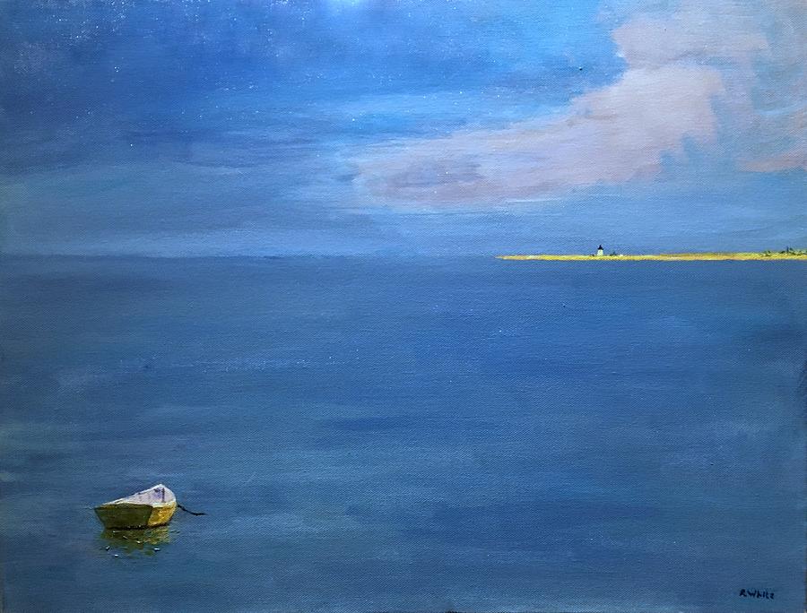 sea horizon painting