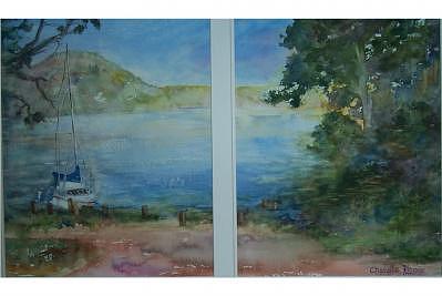 Boat At Rest Painting by Charlotte Bailey Rierson Boat At Rest Painting by Charlotte Bailey Rierson