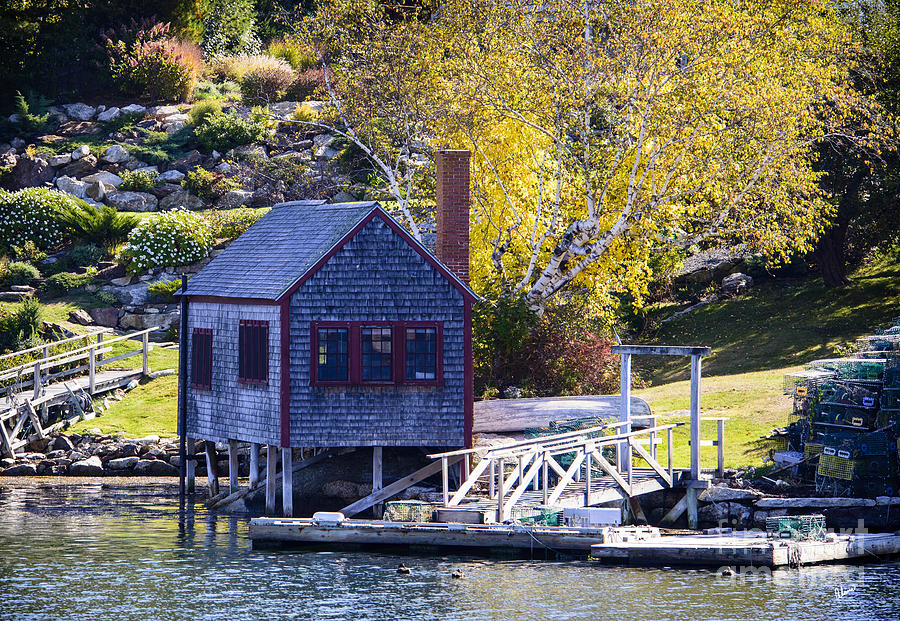 Boat House Photograph by Alana Ranney