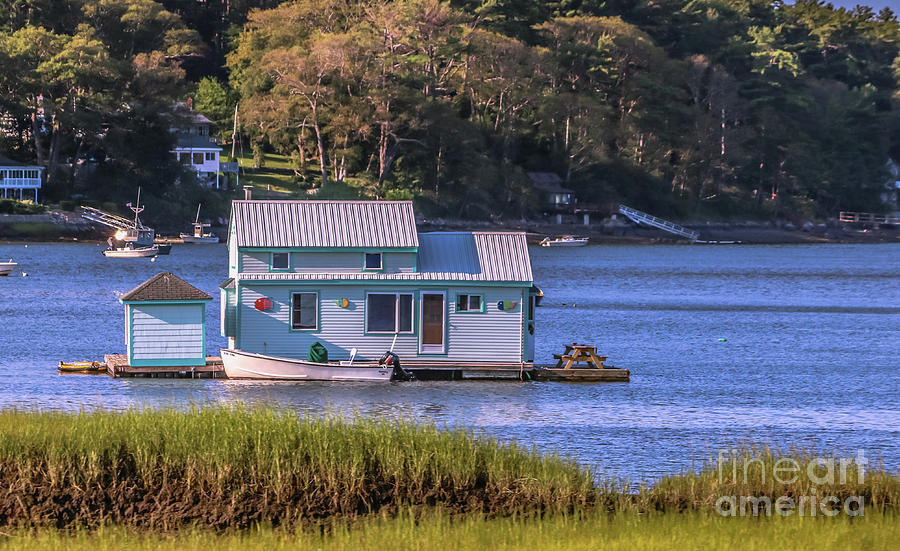Boat house Photograph by Claudia M Photography