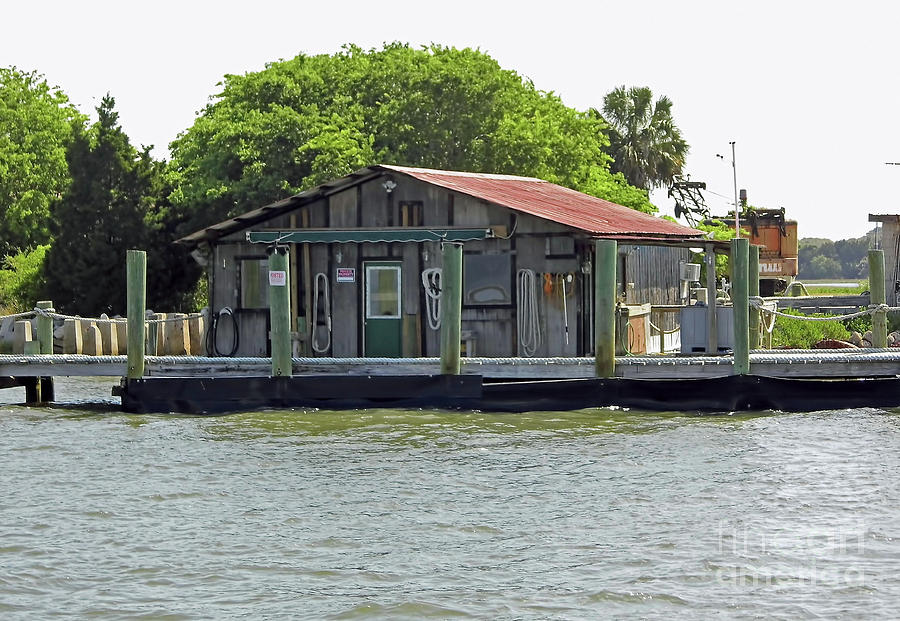 Boat House On Fernandina  Photograph by D Hackett