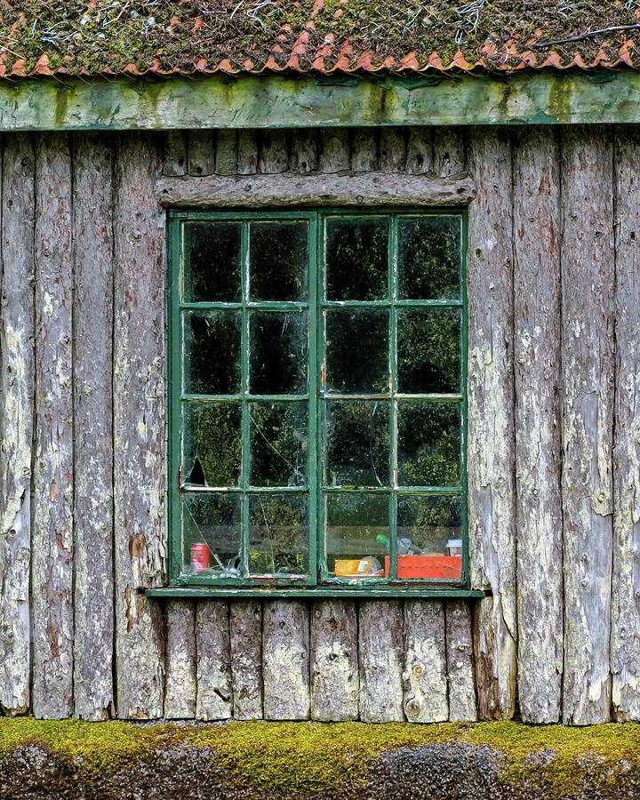 Boat House Window Photograph by Chris Buff