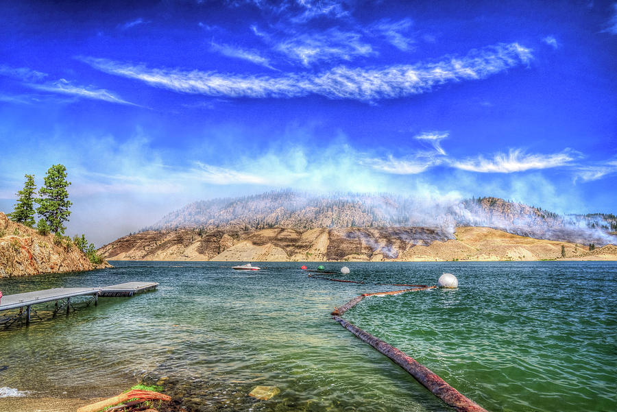 Boat Launch at Lake Roosevelt Photograph by Spencer McDonald