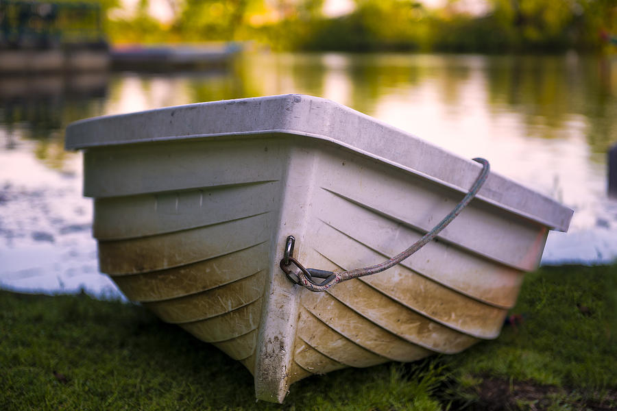 Boat Photograph - Boat on Land by Christopher Francis