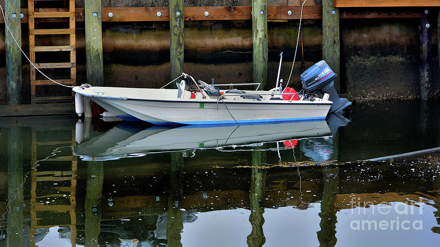 Boat on Still Water Photograph by Dianne Morgado