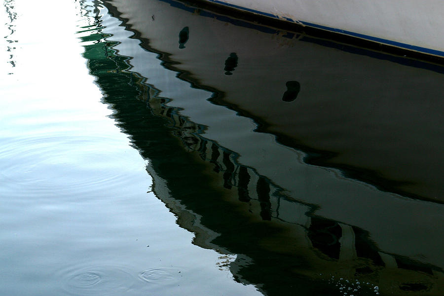 Boat  Reflection - Image 2 - Ver. 2 Photograph by William Meemken