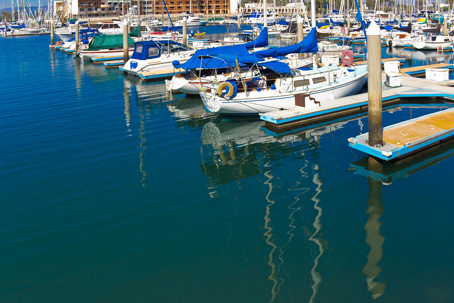 Boat Reflections Photograph