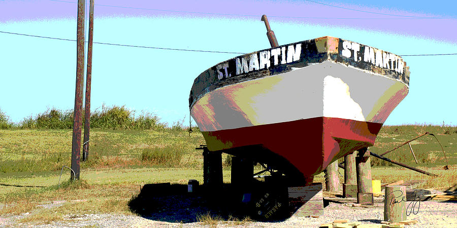 Boat Series 1 St. Martin Photograph by Paul Gaj