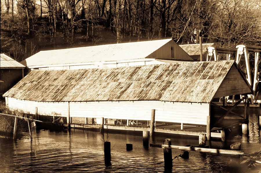 Boathouse Photograph by James Oppenheim