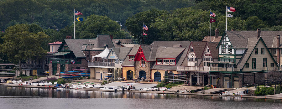 Boathouse Row Philadelphia PA  Photograph by Terry DeLuco