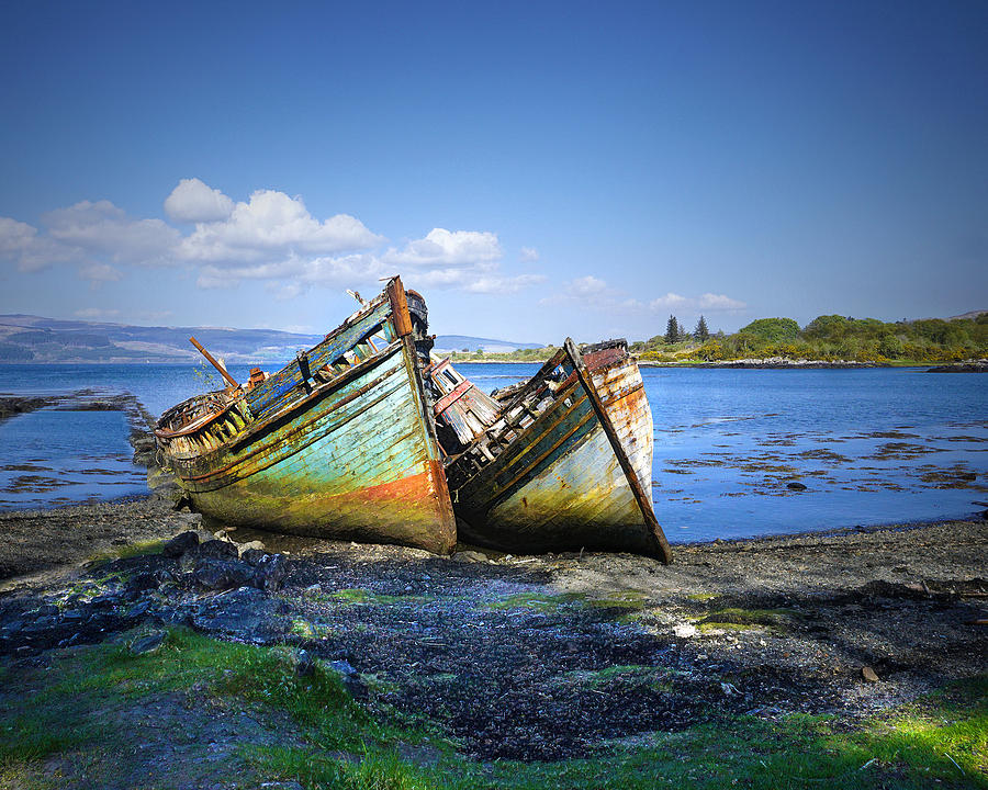 Boats At Rest Digital Art by Vicki Lea Eggen