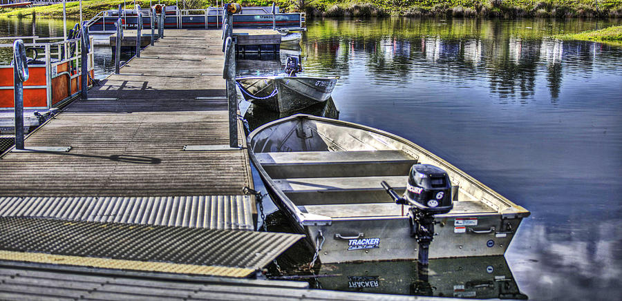 Boats at the Dock Photograph by Wendy Carrington