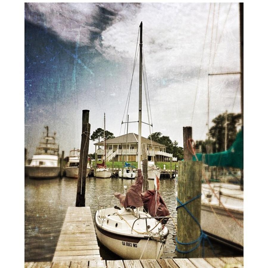 Boat Photograph - Boats At The Harbor #harbor #boats by Joan McCool