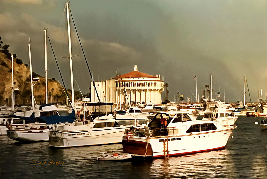 Boats Catalina Island California Photograph by Floyd Snyder