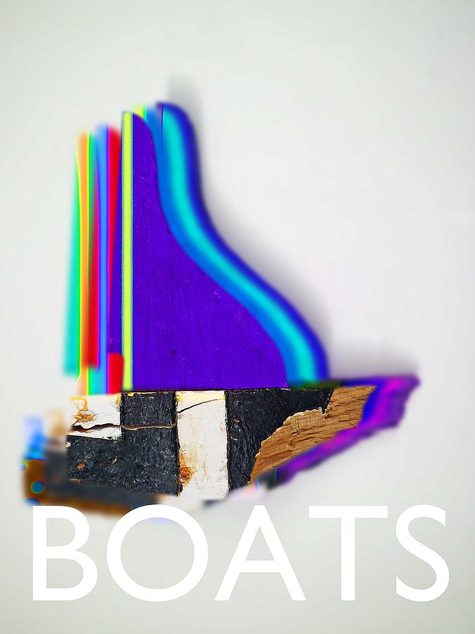Boat Digital Art - Boats by Charles Stuart